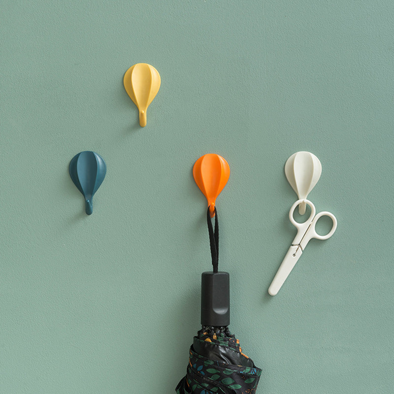 Interior Design Home - 8pcs Hot Air Balloon Wall Hooks