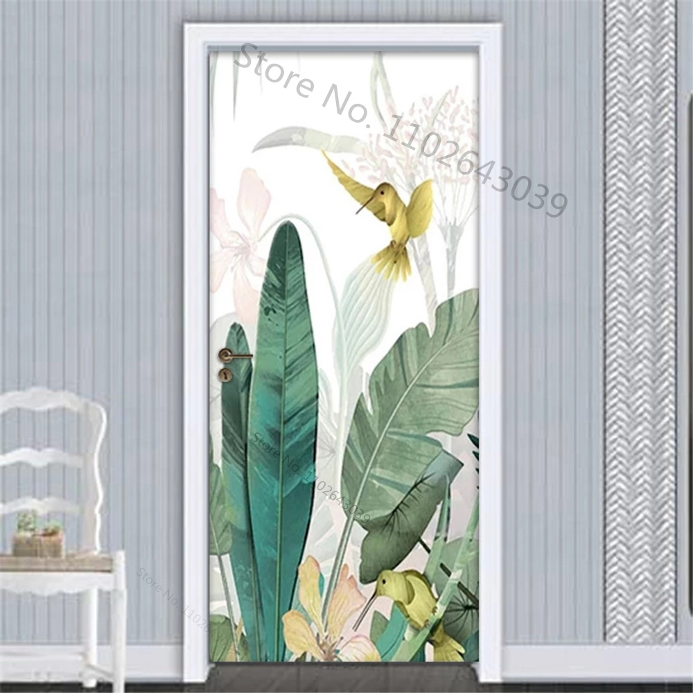 Self adhesive Plantain Green L - Interior Design Home ulasan dan harga