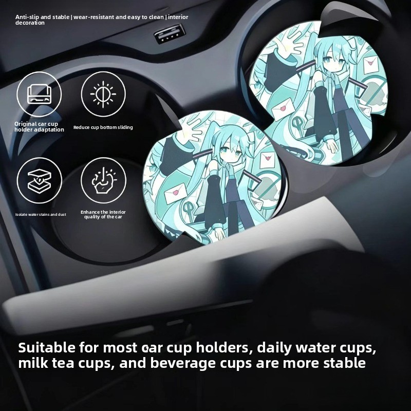 Hatsune Miku Car mounted Water - Interior Design Ai Free ulasan dan harga