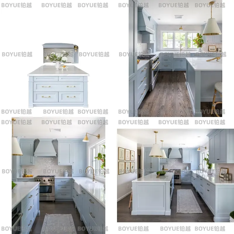 Luxury Modern Solid Wood Kitch - Interior Design Kitchen Modern ulasan dan harga