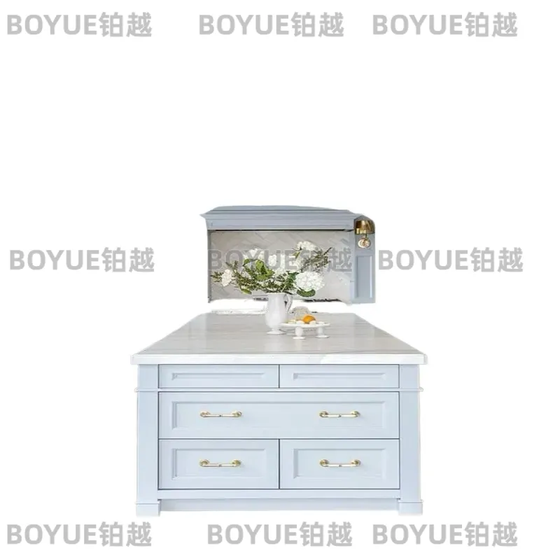 Luxury Modern Solid Wood Kitch - Interior Design Kitchen Modern ulasan dan harga