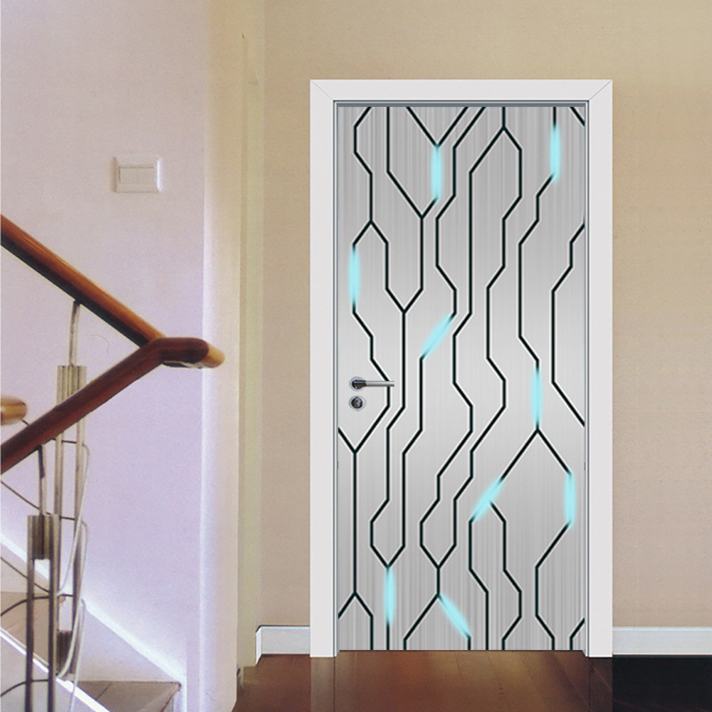 Modern Door Sticker Simulate G - Interior Design Home ulasan dan harga