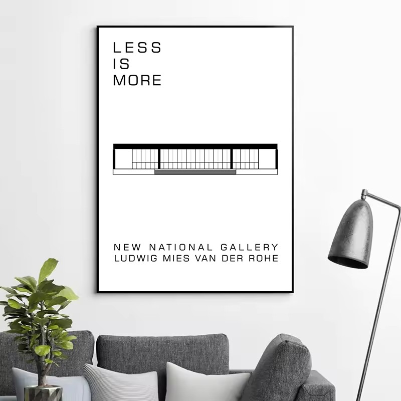 Classic Farnsworth House Bauha - Interior Design Ideas ulasan dan harga
