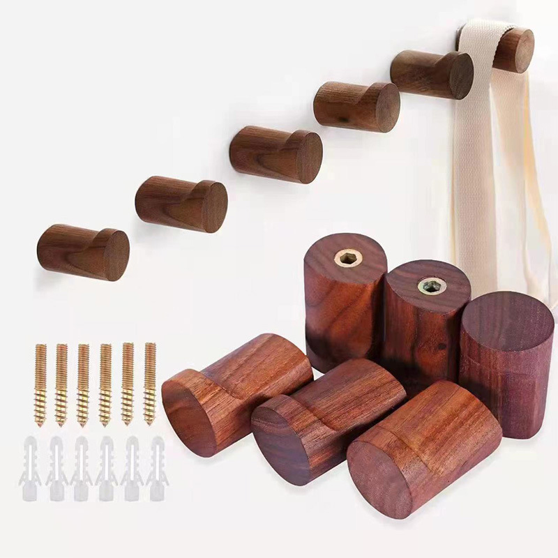 Beech Wood Black Walnut Hook M - Interior Design Home ulasan dan harga