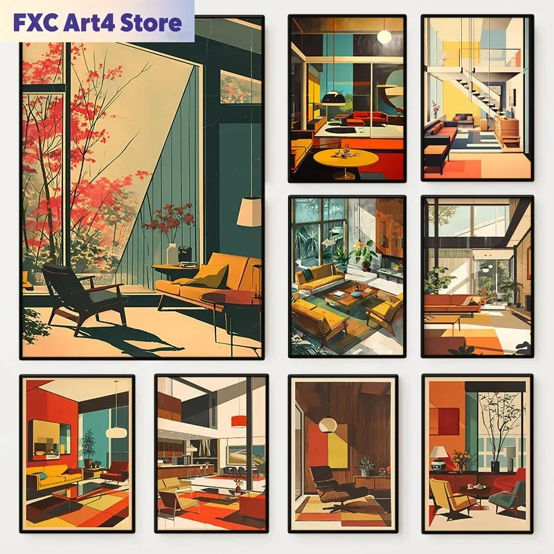 Frameless Vintage Interior Arc - Interior Design Studio ulasan dan harga
