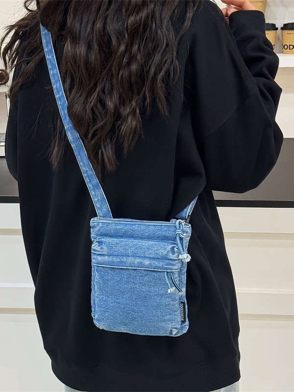 Stylish Denim Shoulder Bag for - Interior Design Ideas ulasan dan harga
