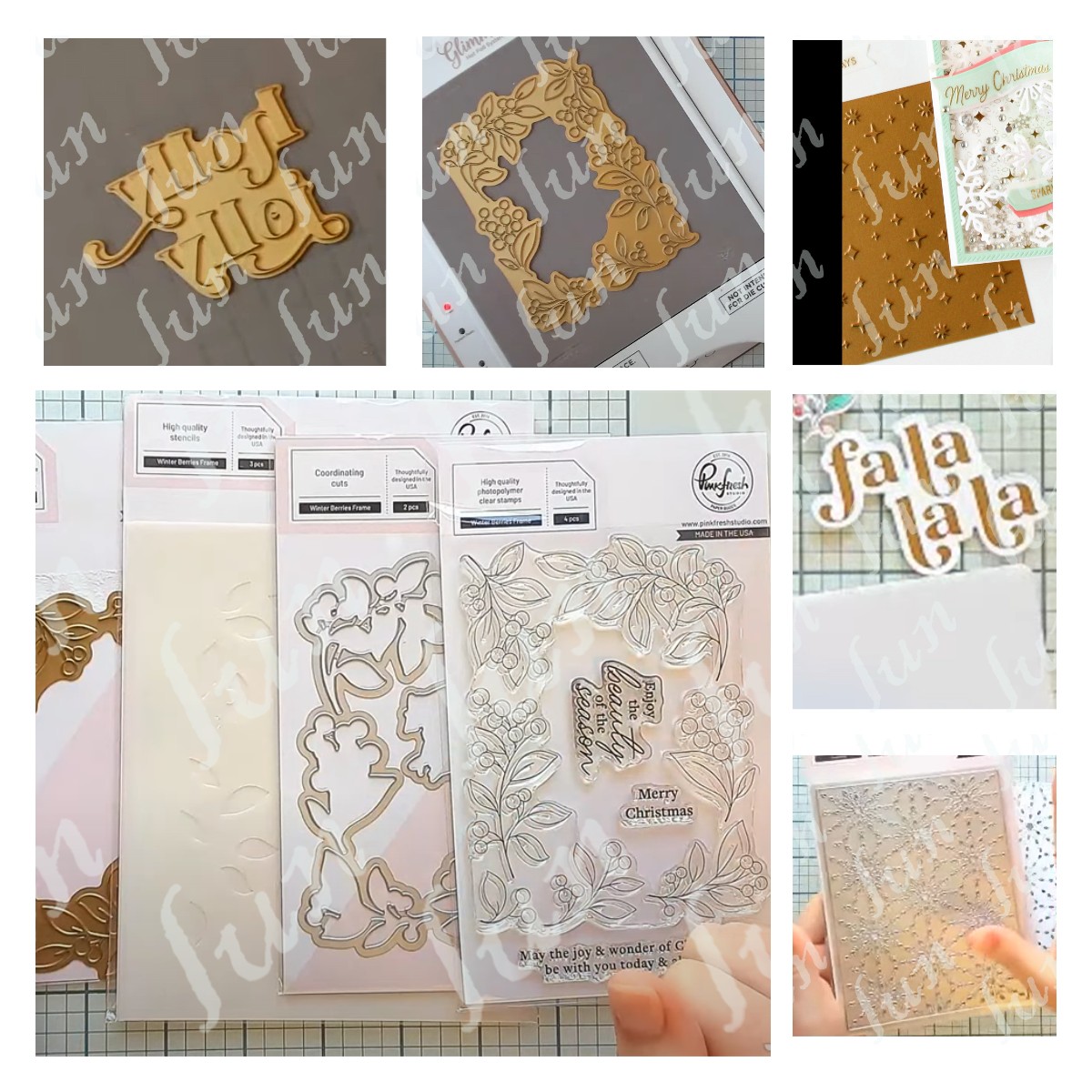 Christmas Holly Jolly Cut Die  - Interior Design Paper ulasan dan harga
