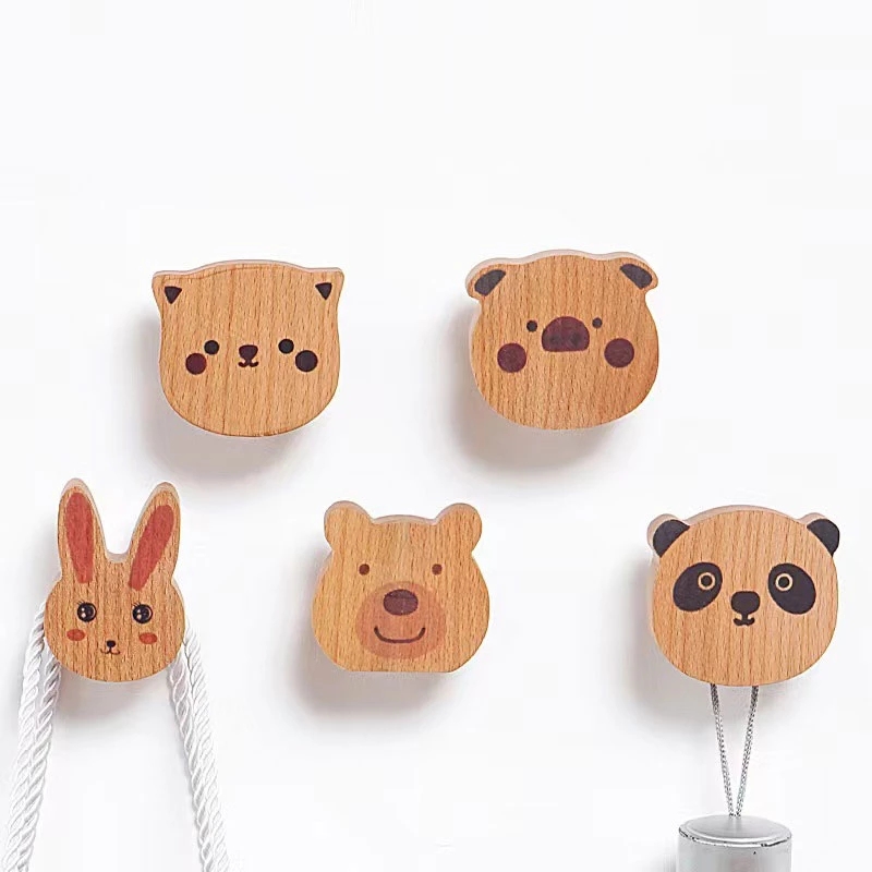 Wooden Cute Animal Coat Hook S - Interior Design Home ulasan dan harga