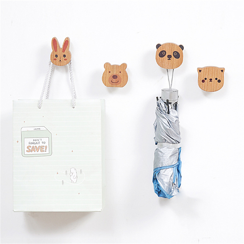 Wooden Cute Animal Coat Hook S - Interior Design Home ulasan dan harga