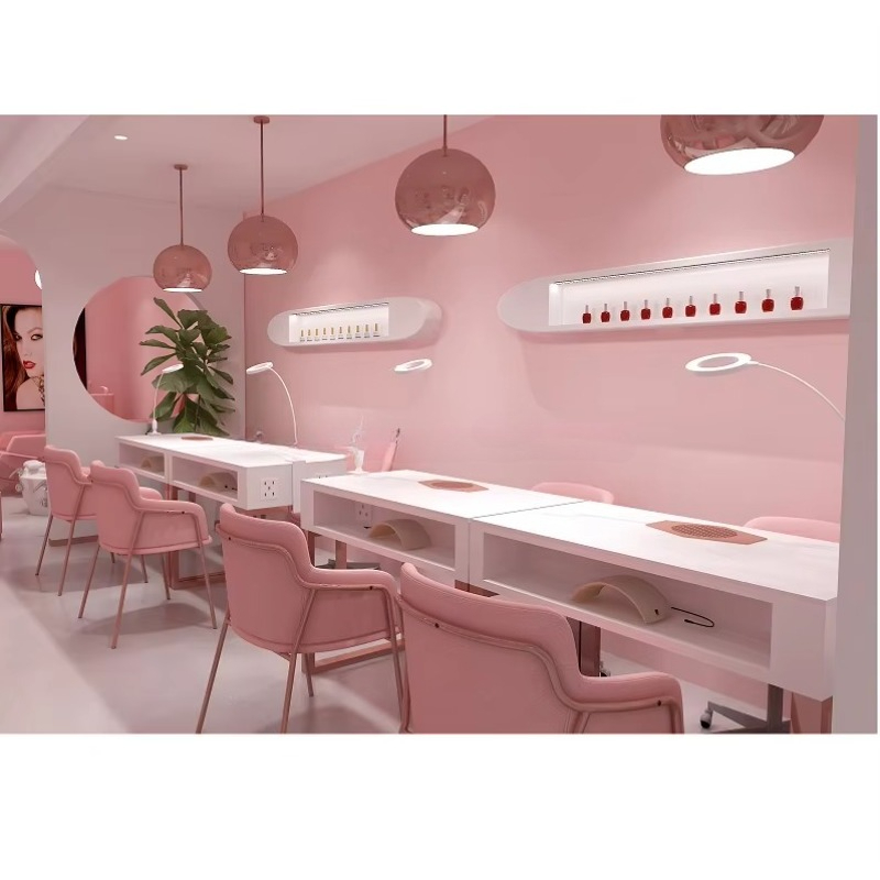 Custom Modern Commercial Furni - Interior Design Nail Salon ulasan dan harga