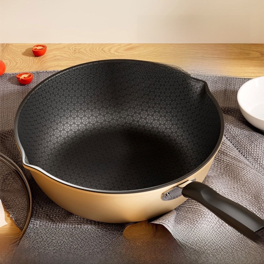 Cast Iron Wok with Functional  - Interior Design Elements ulasan dan harga
