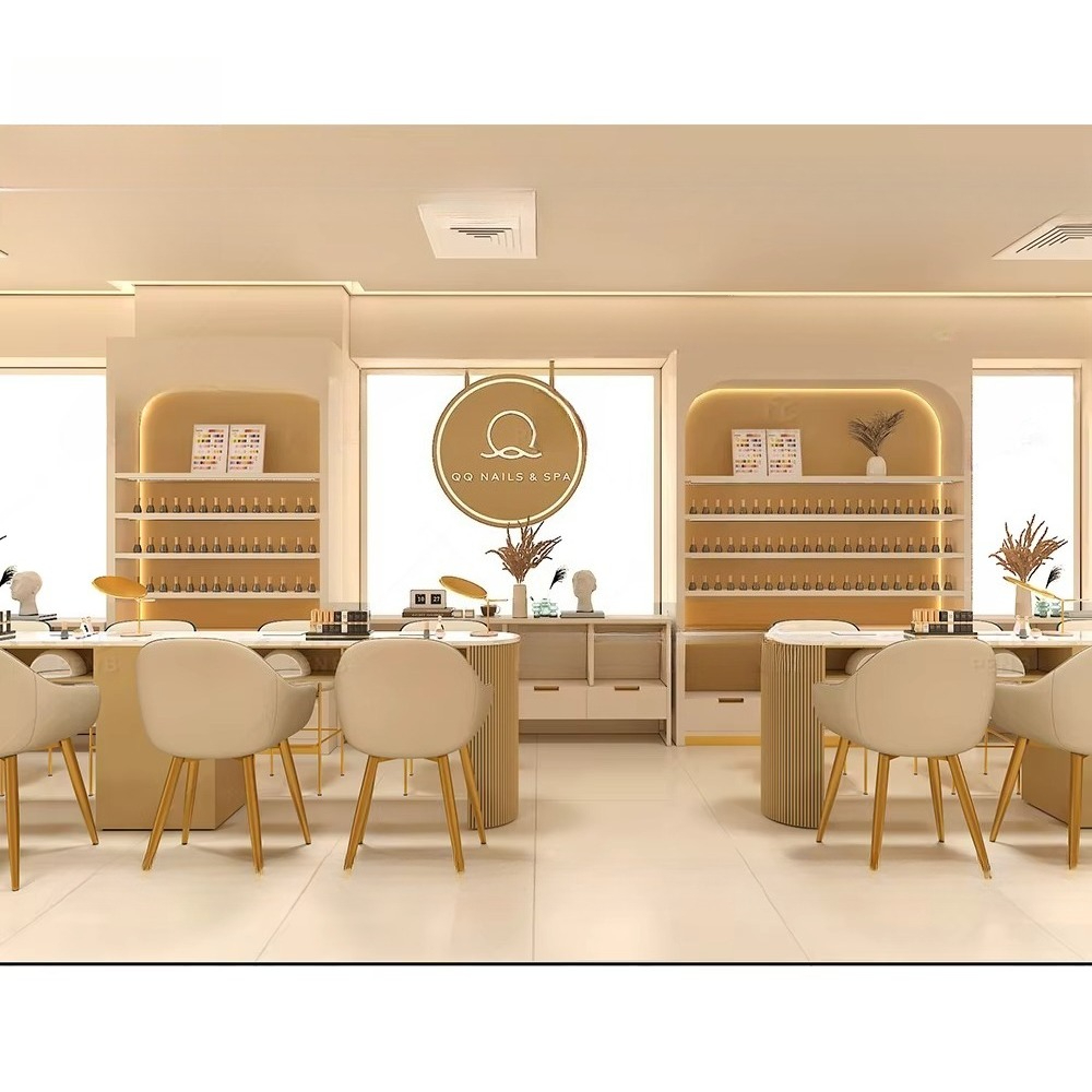 One-Stop Nail Art Spa Salon De - Interior Design Nail Salon ulasan dan harga