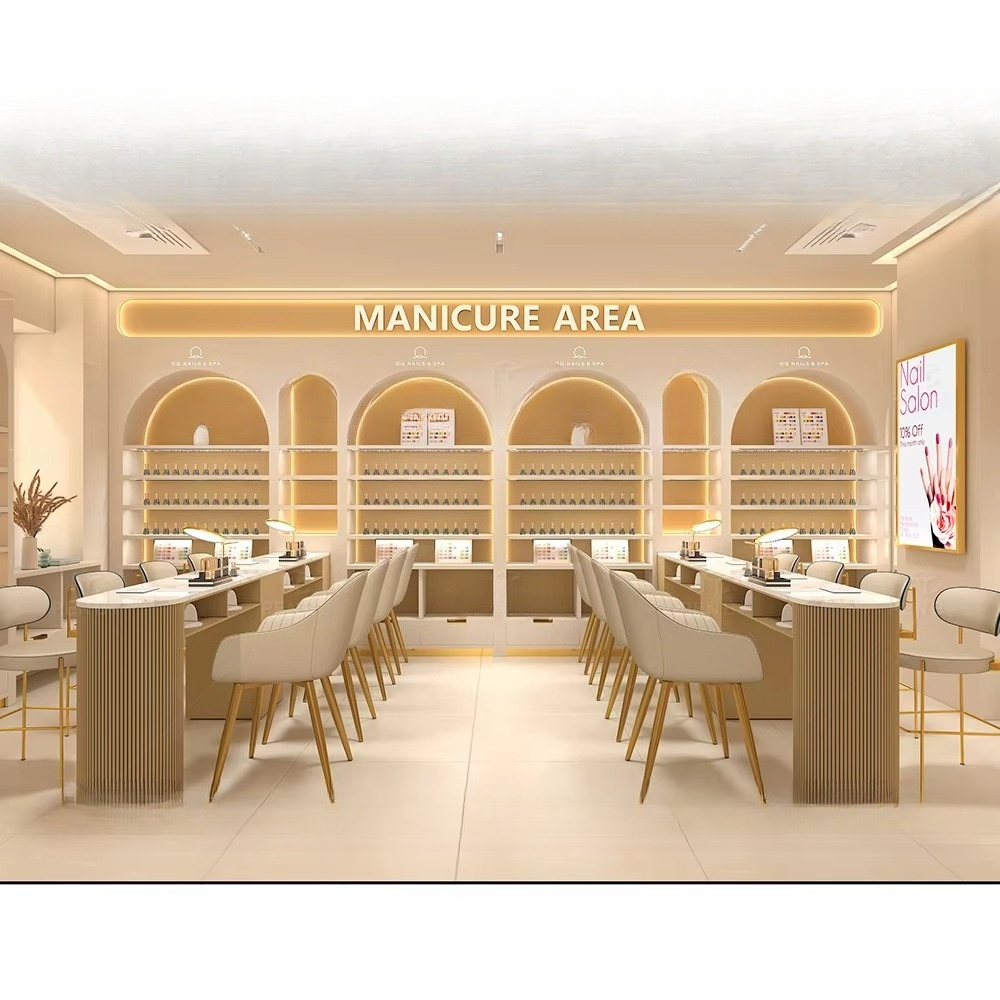 One-Stop Nail Art Spa Salon De - Interior Design Nail Salon ulasan dan harga