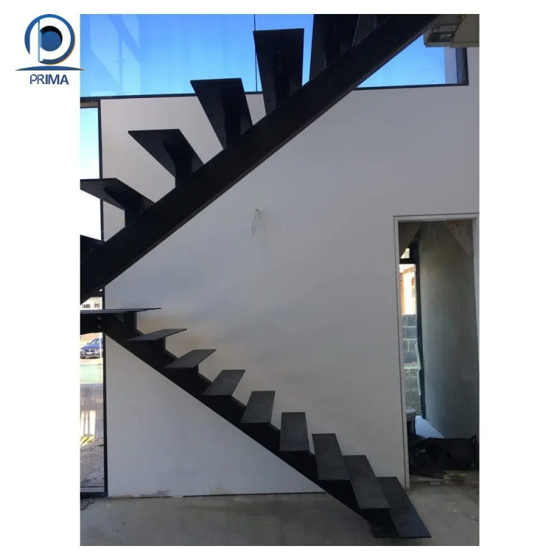 custom.Single Stringer Stairca - Interior Design Home ulasan dan harga