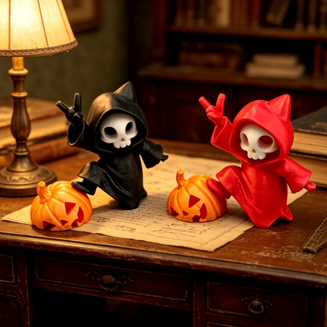 Cat Ear Grim Reaper Halloween  - Interior Design Home ulasan dan harga