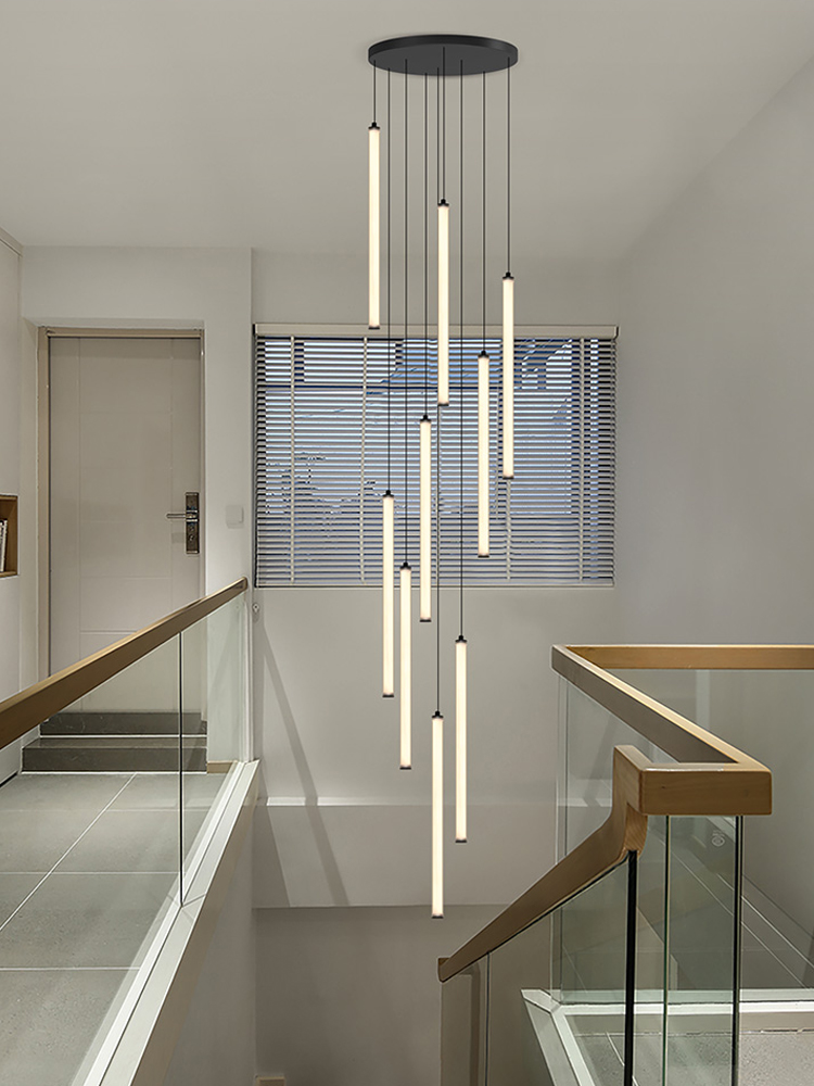 Nordic Strip Chandelier LED Ci - Interior Design Elements ulasan dan harga