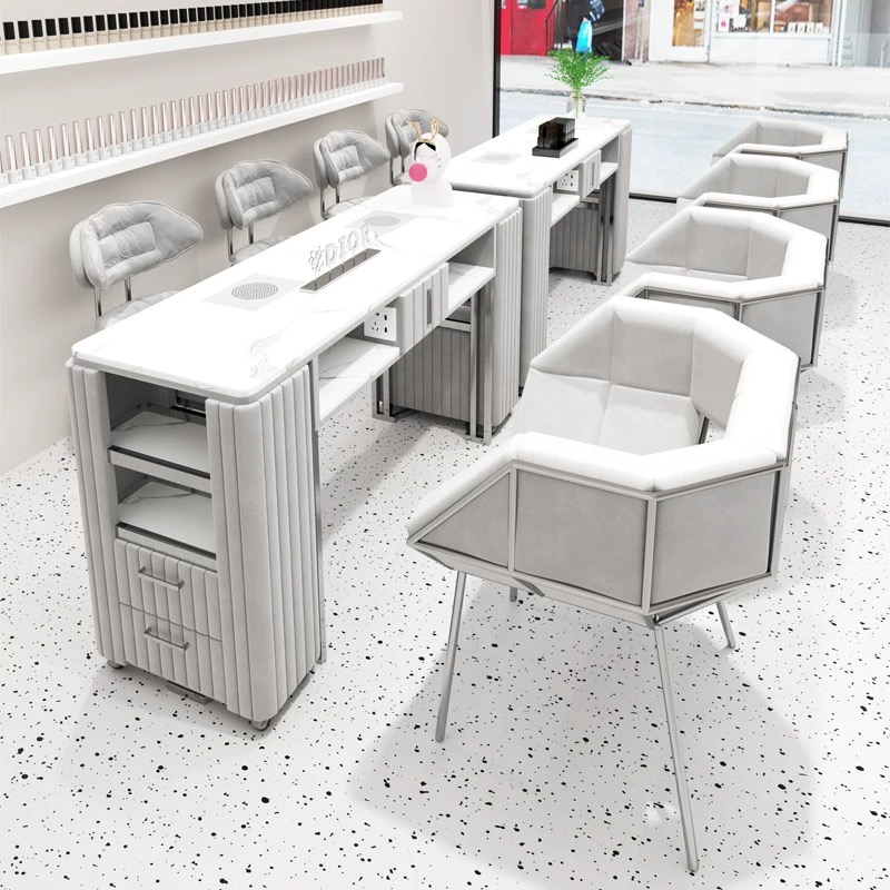 Luxury Modern Beige Nail Art F - Interior Design Nail Salon ulasan dan harga