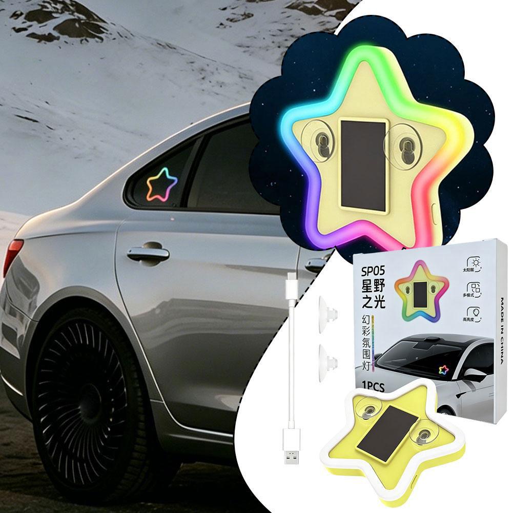 Wireless Solar Star Car Ambien - Interior Design Elements ulasan dan harga