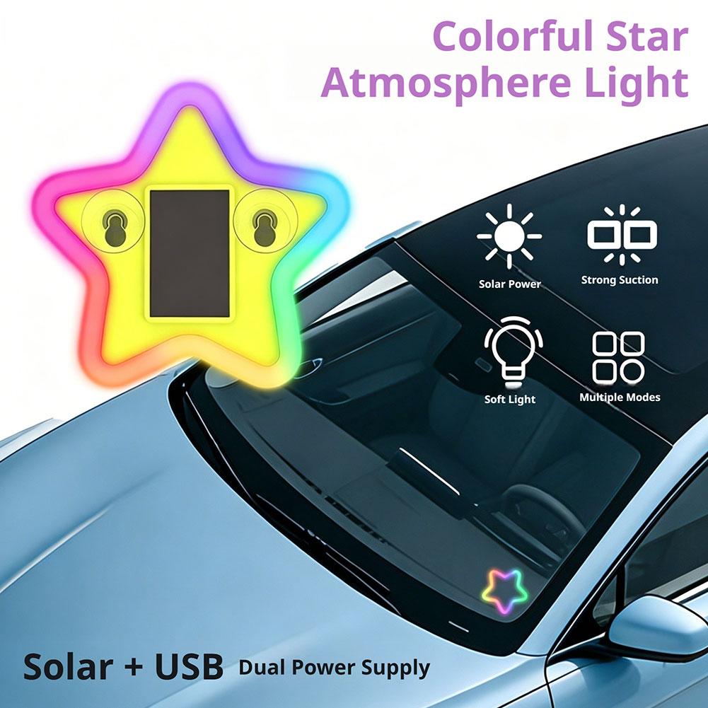 Wireless Solar Star Car Ambien - Interior Design Elements ulasan dan harga