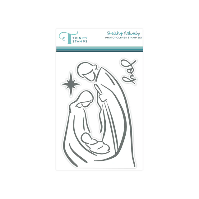 New 2024 Sketchy Nativity Chri - Interior Design Paper ulasan dan harga