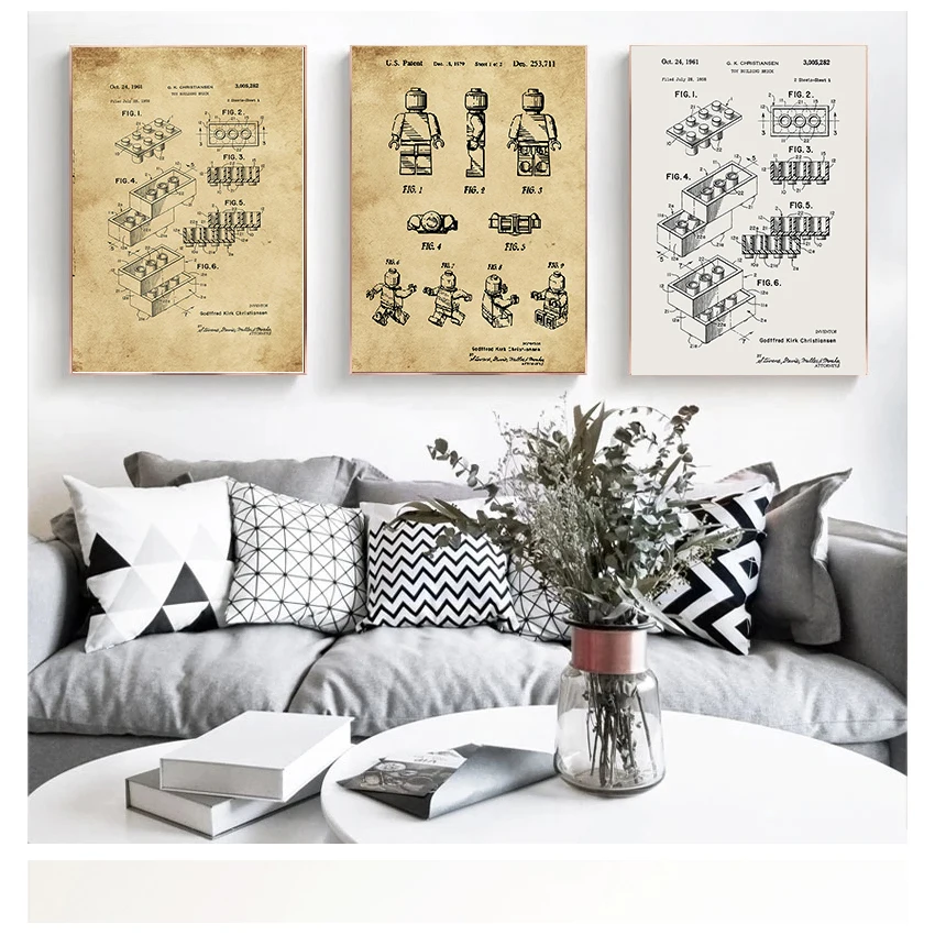 Scandinavian Simple Retro Wall - Interior Design Studio ulasan dan harga