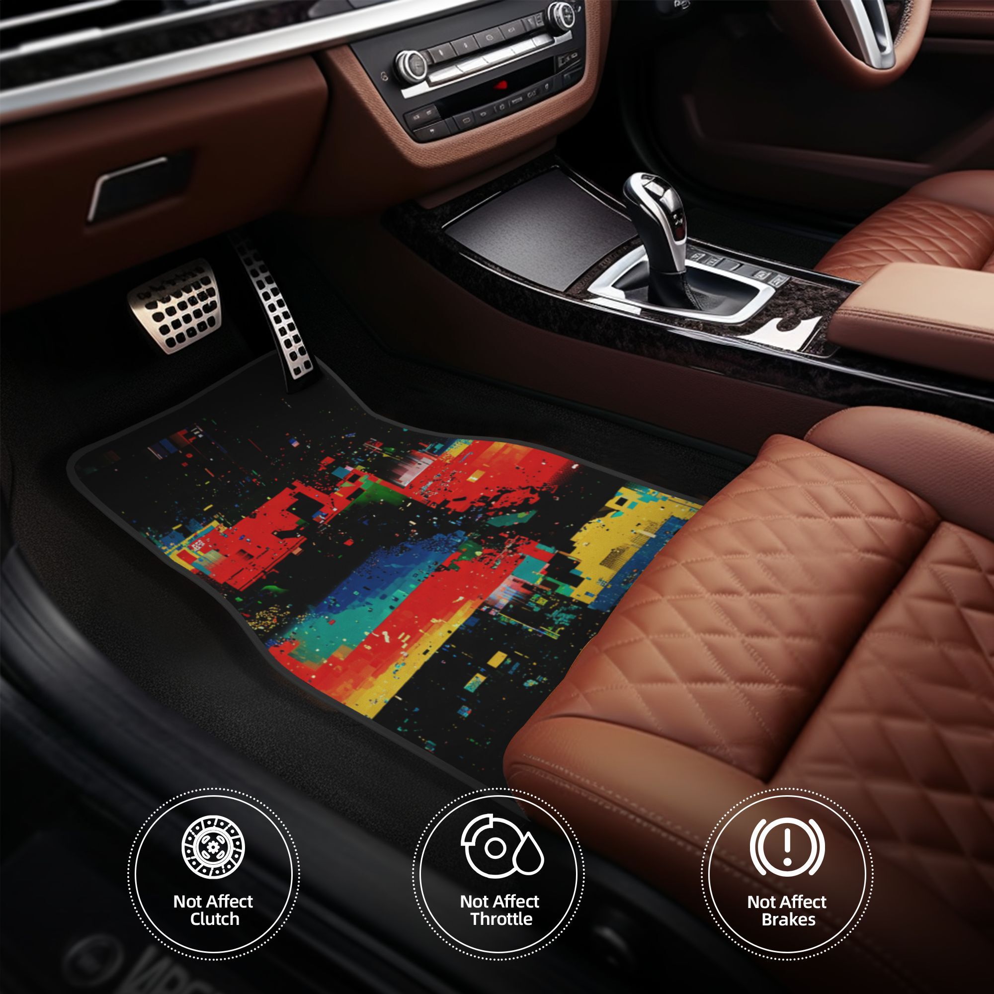 4pcs Fashionable Car Mats, Pri - Interior Design Elements ulasan dan harga