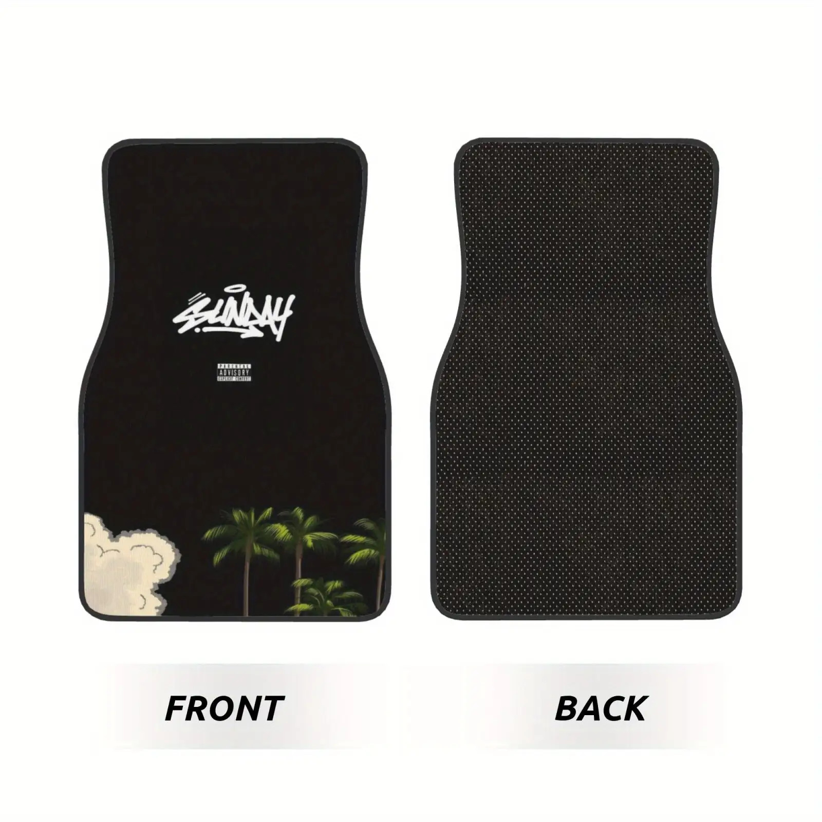 4pcs Fashionable Car Mats, Ele - Interior Design Elements ulasan dan harga