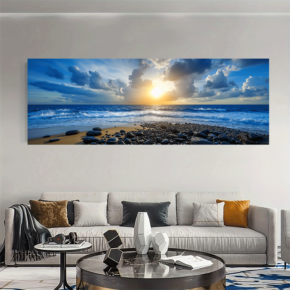 1PC-Canvas poster Unframed Oce - Interior Design Home ulasan dan harga