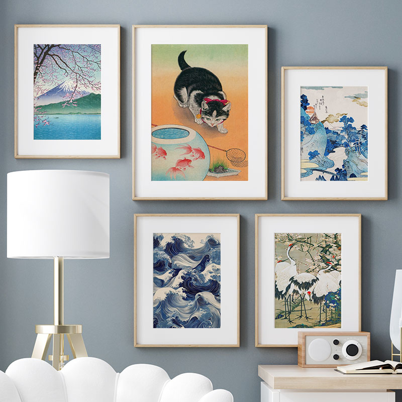 Japanese Katsushika Hokusai Ca - Interior Design Home ulasan dan harga