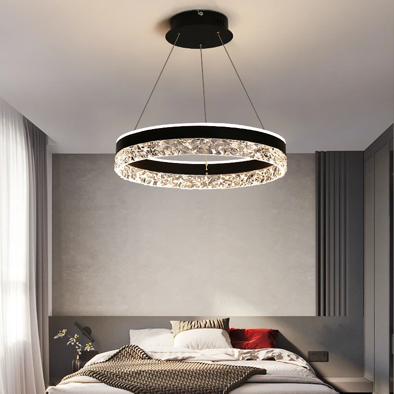 Modern Luxury Crystal LED Pend - Interior Design Kitchen Modern ulasan dan harga
